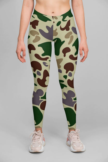 Army Dots Camofludge Leggings for Ultimate Comfort and Style