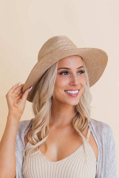 Western Whisper Straw Brim Hat for Stylish Sun Protection