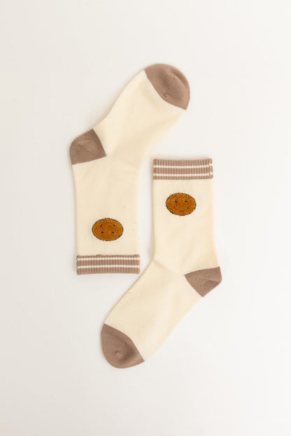 Threaded Smiles Crew Socks for All-Day Comfort and Style