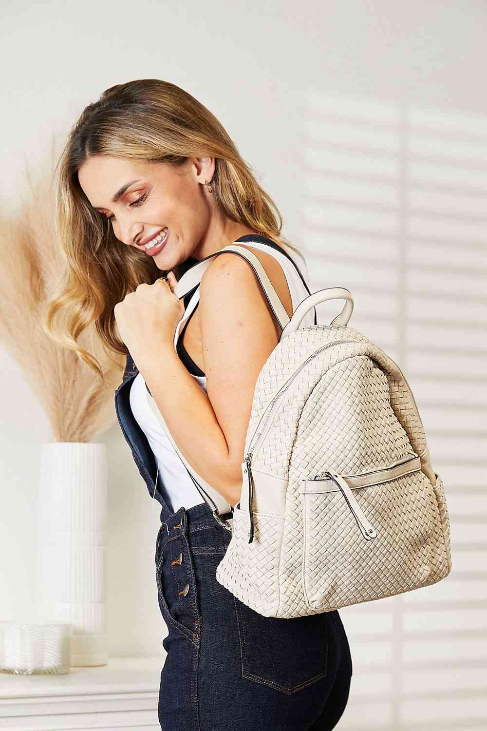 SHOMICO PU Leather Backpack for Stylish Everyday Use