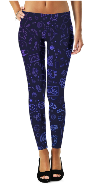 Abstract Pattren (23) Leggings For Ultimate Workout Comfort