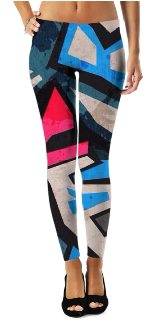 Abstract Pattren (33) Leggings for Ultimate Comfort Fit