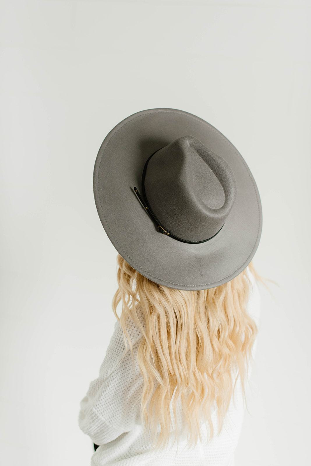 Wide Brim Felt Hat - Stylemz