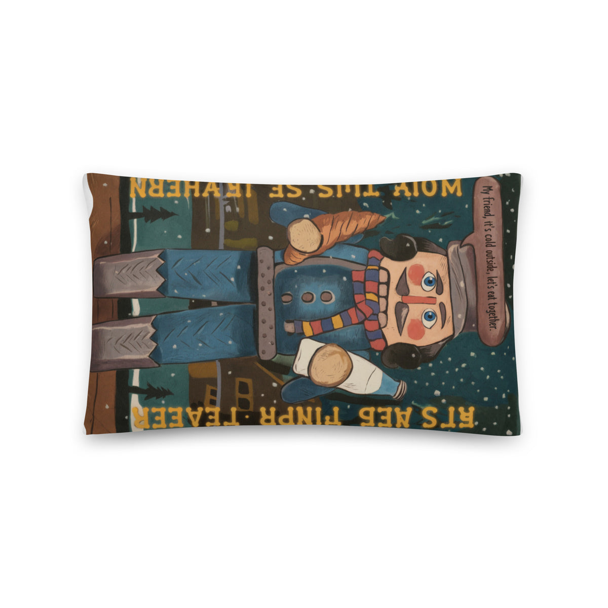 StyleMZ -  Let's eat together Basic Pillow  - StyleMZ