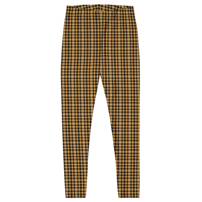 Golden Harvest Plaid Leggings  - Korea  - StyleMZ