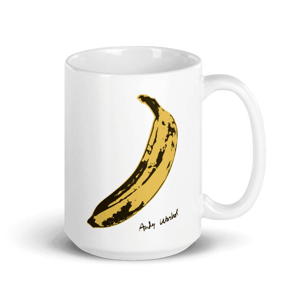 Andy Warhol's Banana, 1967 Pop Art Mug