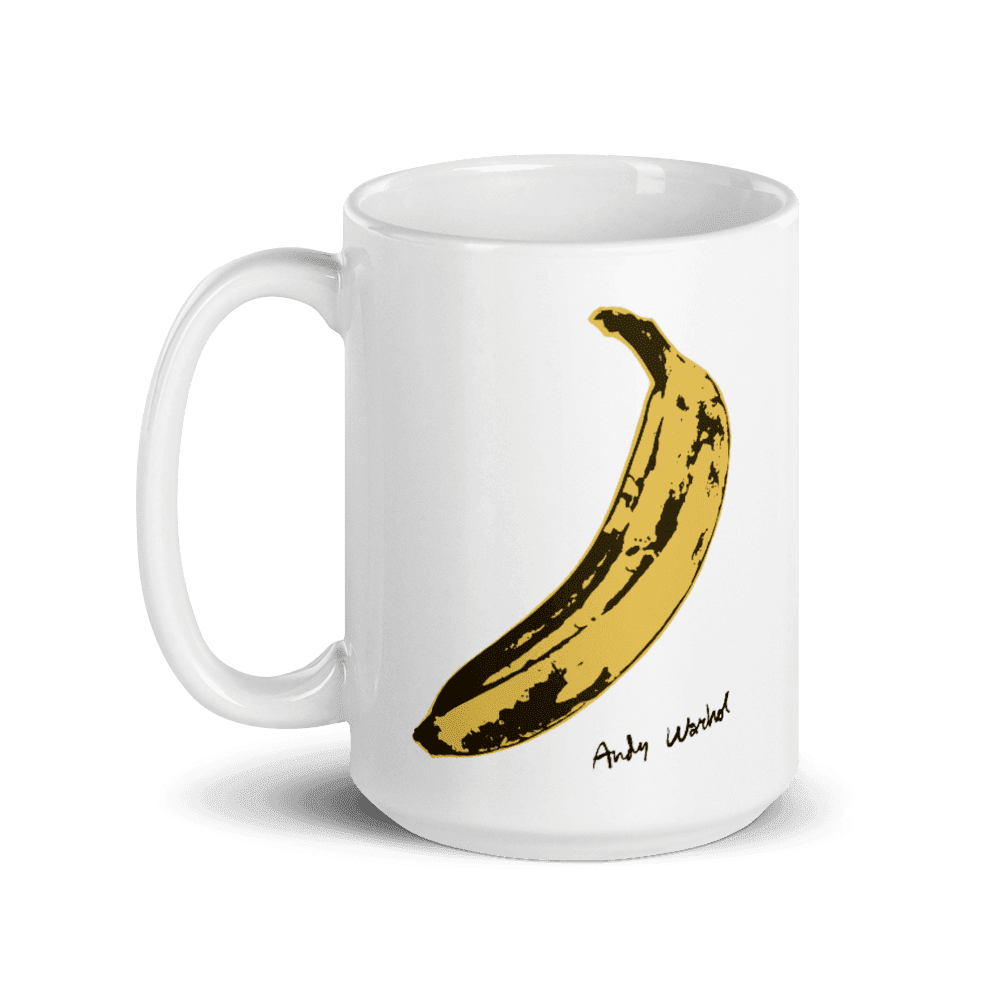 Andy Warhol's Banana, 1967 Pop Art Mug