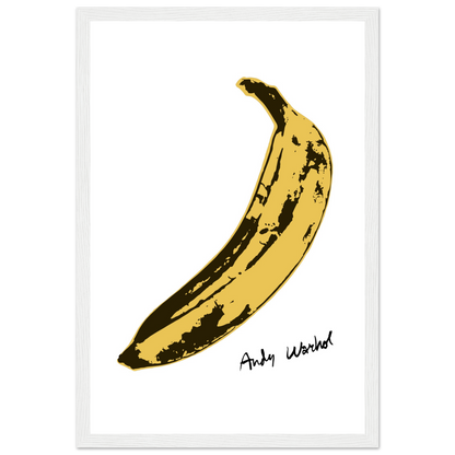 Andy Warhol's Banana, 1967 Pop Art Poster for Your Wall