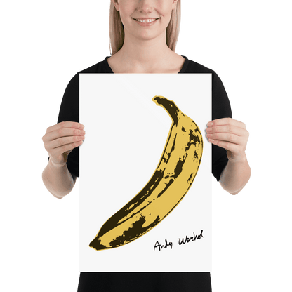 Andy Warhol's Banana, 1967 Pop Art Poster for Your Wall