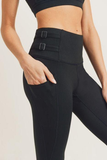 Harness Strap Highwaist Leggings - Stylemz