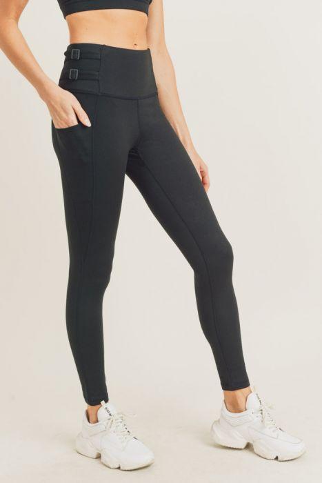 Harness Strap Highwaist Leggings - Stylemz