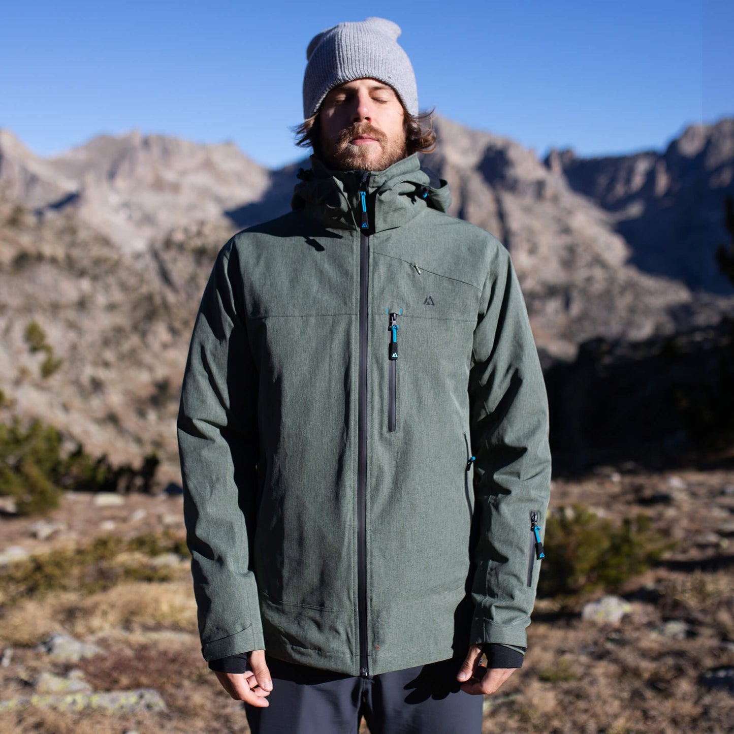 Adventure 2.0 - Men Olive Green Jacket with 16 Pockets