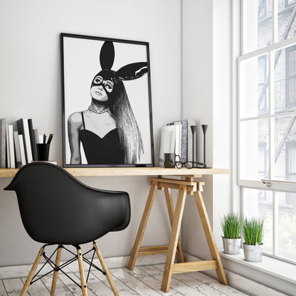 Ariana Grande Poster Printed on Quality Satin Paper