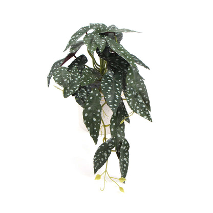 Artificial Begonia Plant in Decorative Bowl 30cm for Aesthetic Spaces