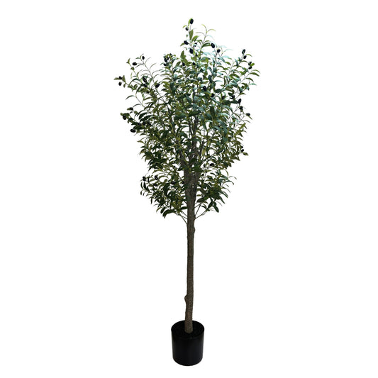 Artificial Bushy Olive Tree With Olives 180cm for Home Decor