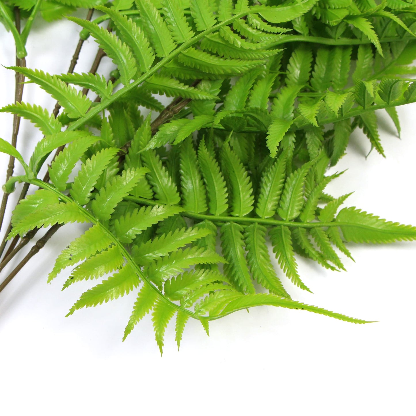 Artificial Hanging English Fern Two-Tone UV Resistant 80cm