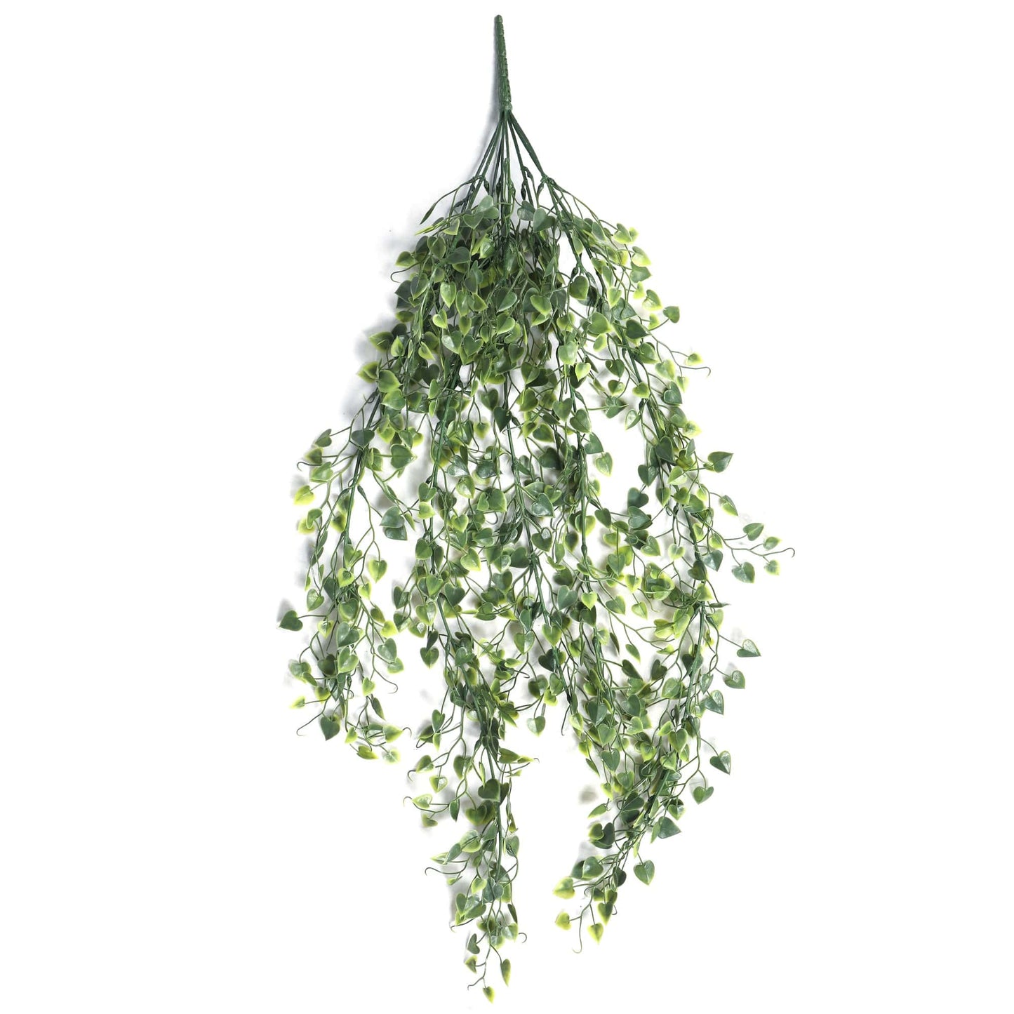 Artificial Hanging Plant Heart Leaf UV Resistant 90cm Decor