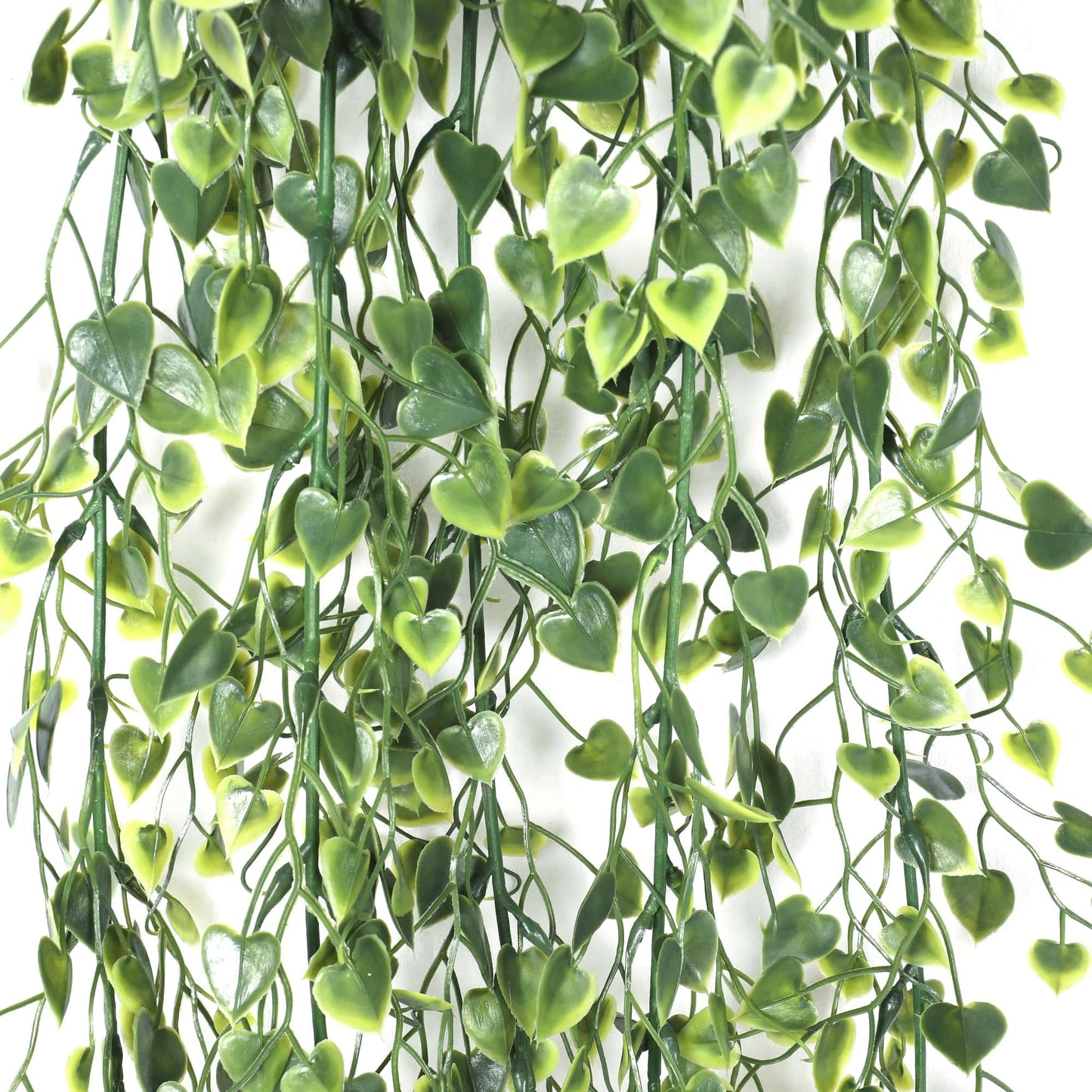 Artificial Hanging Plant Heart Leaf UV Resistant 90cm Decor