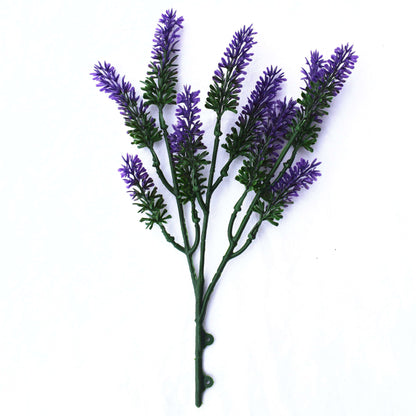 Artificial Small Lavender Wall Plant 26cm for Home Decor