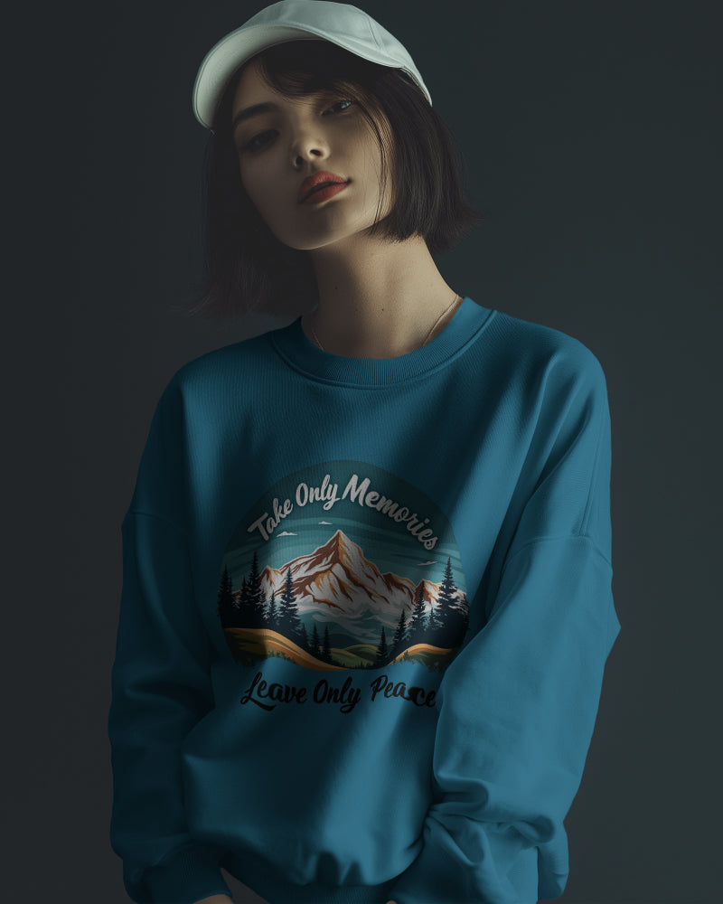 Long-sleeve - Take Only Memories Unisex Sweatshirt - StyleMZ