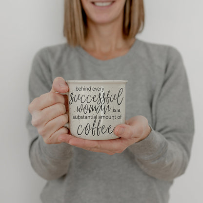 Successful Woman 14.5oz Double-Sided Ceramic Mug