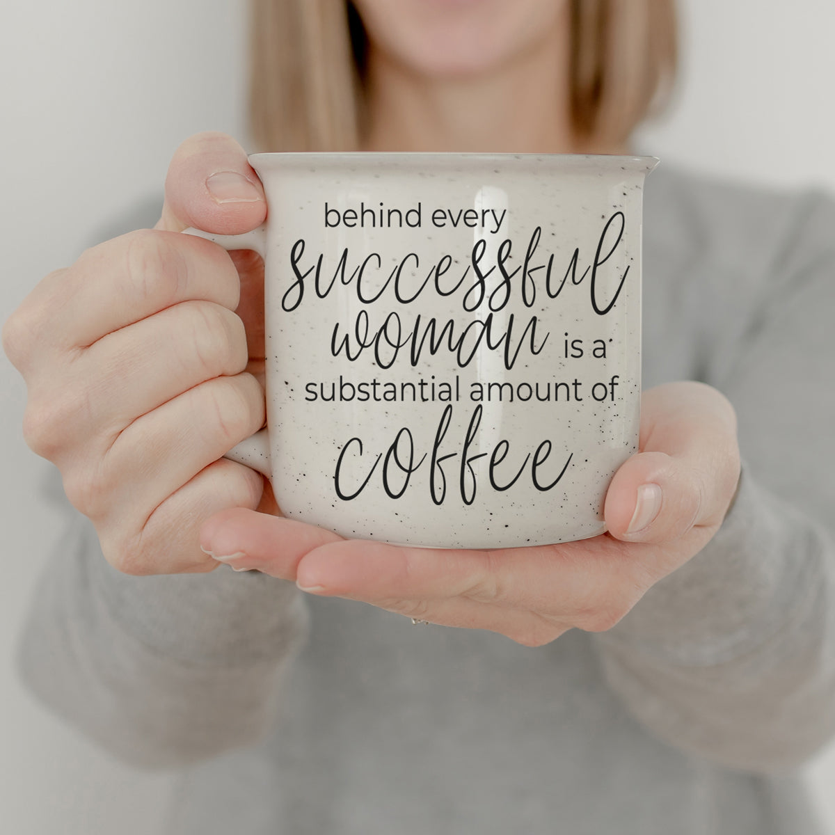 Successful Woman 14.5oz Double-Sided Ceramic Mug