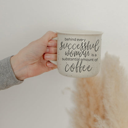 Successful Woman 14.5oz Double-Sided Ceramic Mug