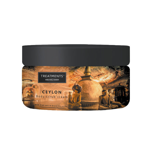 Body Scrub Cream Ceylon 300 Grams for Smooth Skin