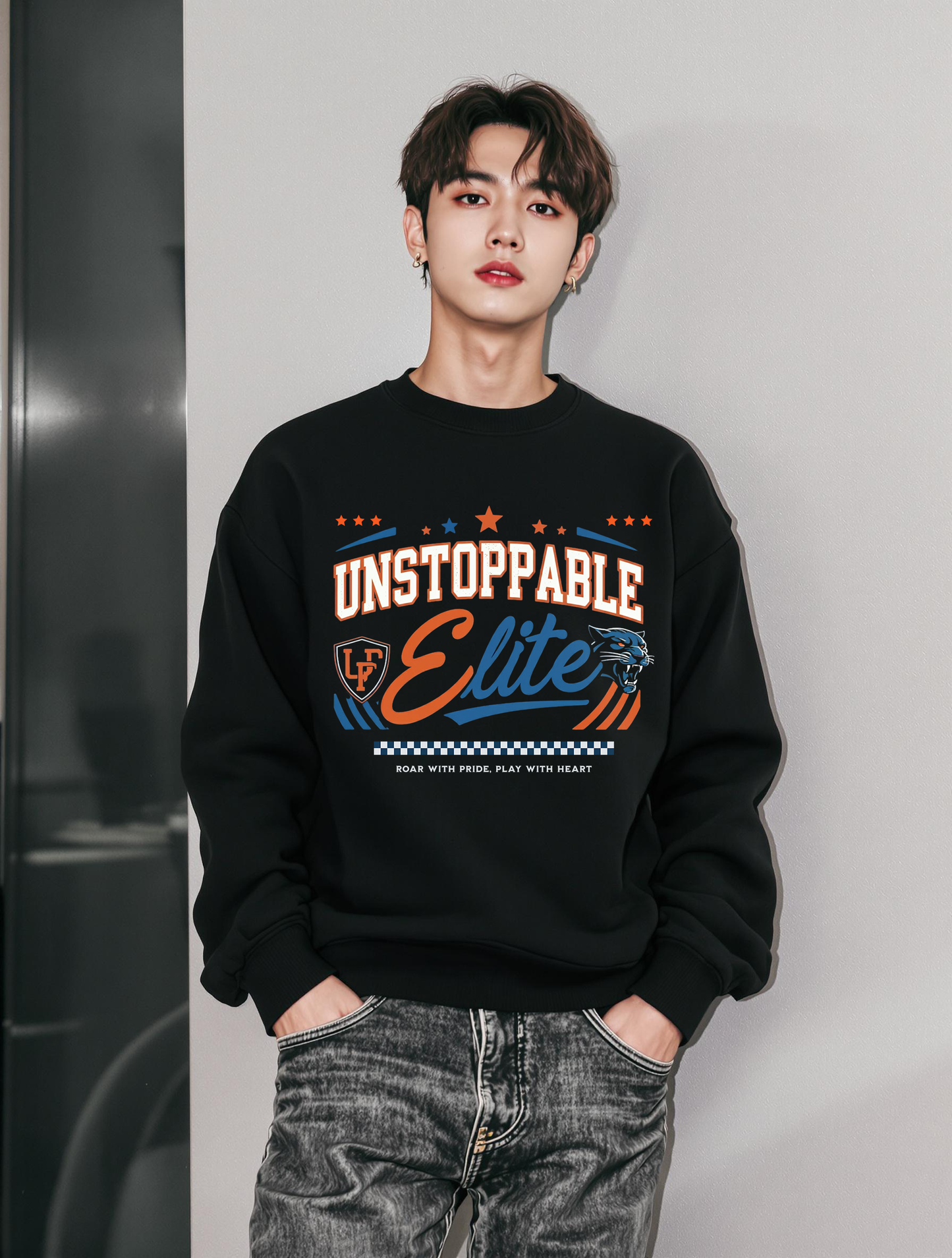 Unstoppable elite Unisex Midweight Softstyle Fleece Crewneck Sweatshirt - StyleMZ