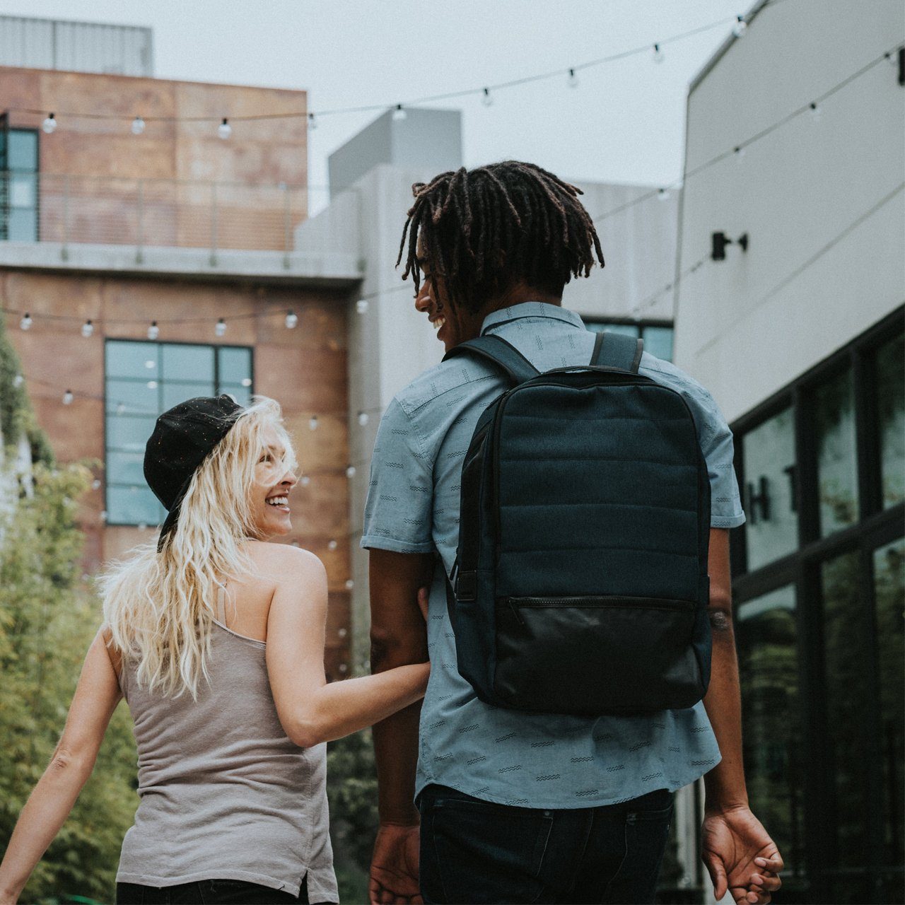 Hank Backpack - Lightweight Unisex Bag with Laptop Sleeve