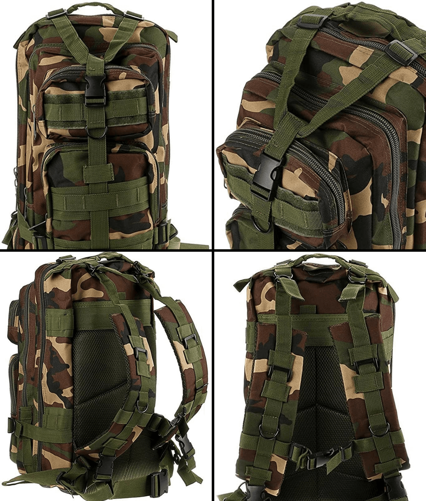 Tactical 25L Molle Backpack for Outdoors and Travel