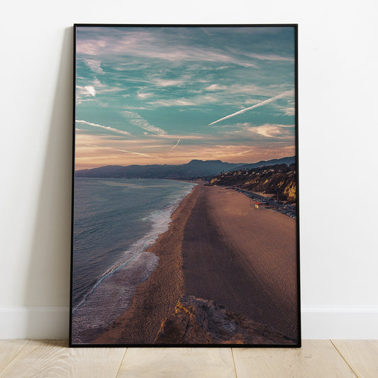 Beach Poster Printed on Quality Satin Paper - Multiple Sizes