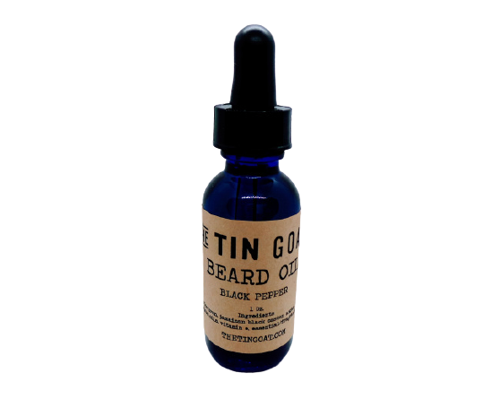 Beard Oil - Black Pepper Infused with Natural Oils