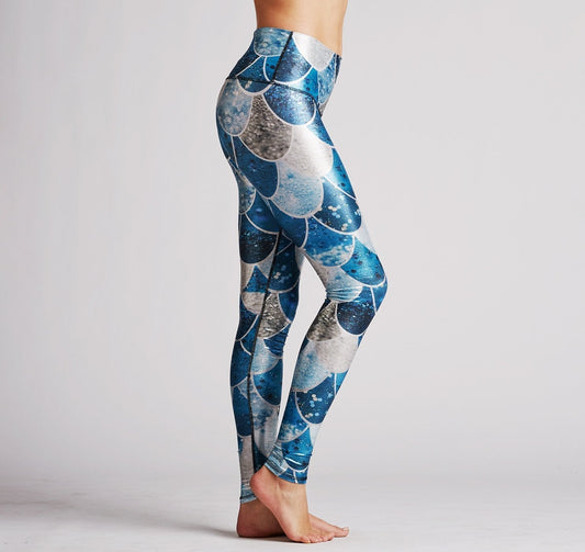 Blue Pattern Leggings for Ultimate Comfort and Style