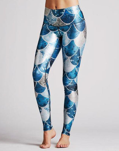 Blue Pattern Leggings for Ultimate Comfort and Style