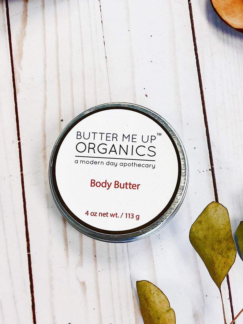 Organic Body Butter for Dry Skin - Gardener's Hands Therapy