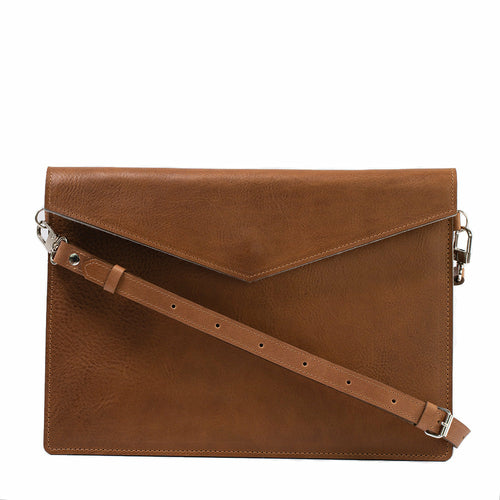 Leather Bag with Adjustable Strap for MacBook 51 Inches