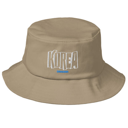 Korea -  Old School Bucket Hat  - StyleMZ