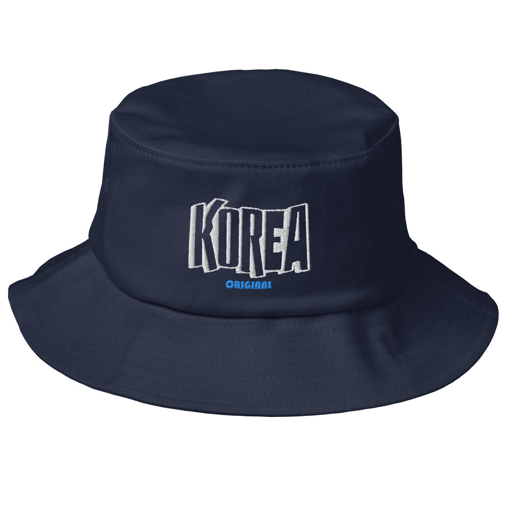 Korea -  Old School Bucket Hat  - StyleMZ