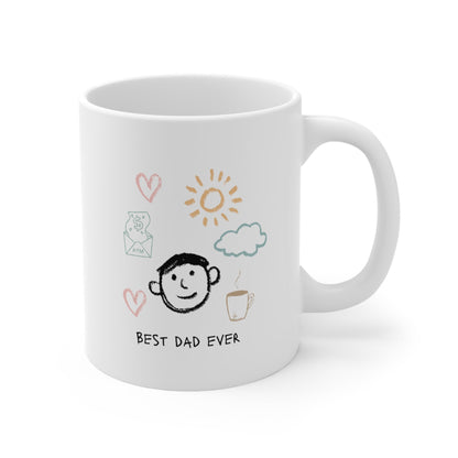 Funny Best Dad Ever Coffee Tea Mug - Stylemz