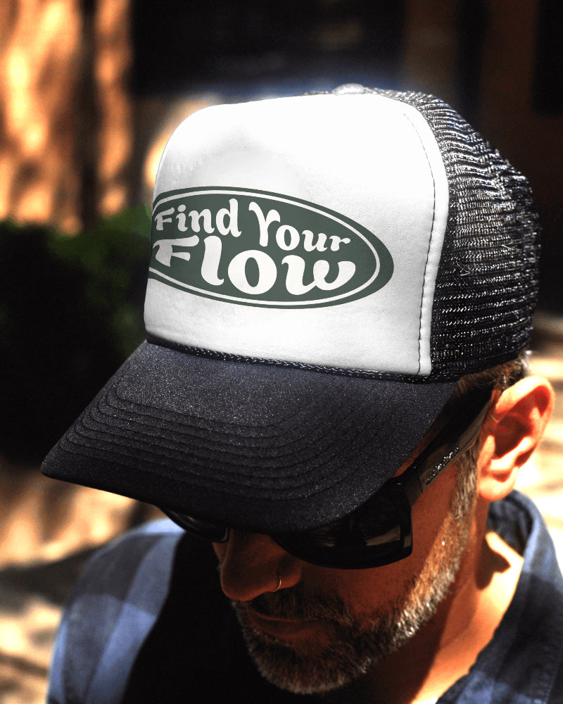 Hats - Find Your Flow Trucker Caps - StyleMZ