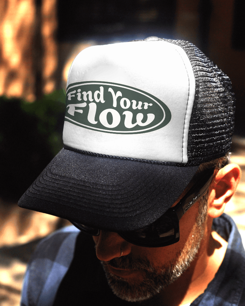 Find your flow Trucker Caps - StyleMZ