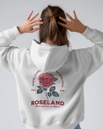 Roseland Three-Panel Fleece Hoodie - StyleMZ