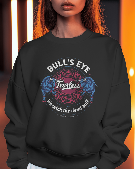 Bull's Eye Unisex Midweight Softstyle Fleece Crewneck Sweatshirt - StyleMZ