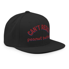 Can't resist peanut butter Snapback Hat  - Korea  - StyleMZ