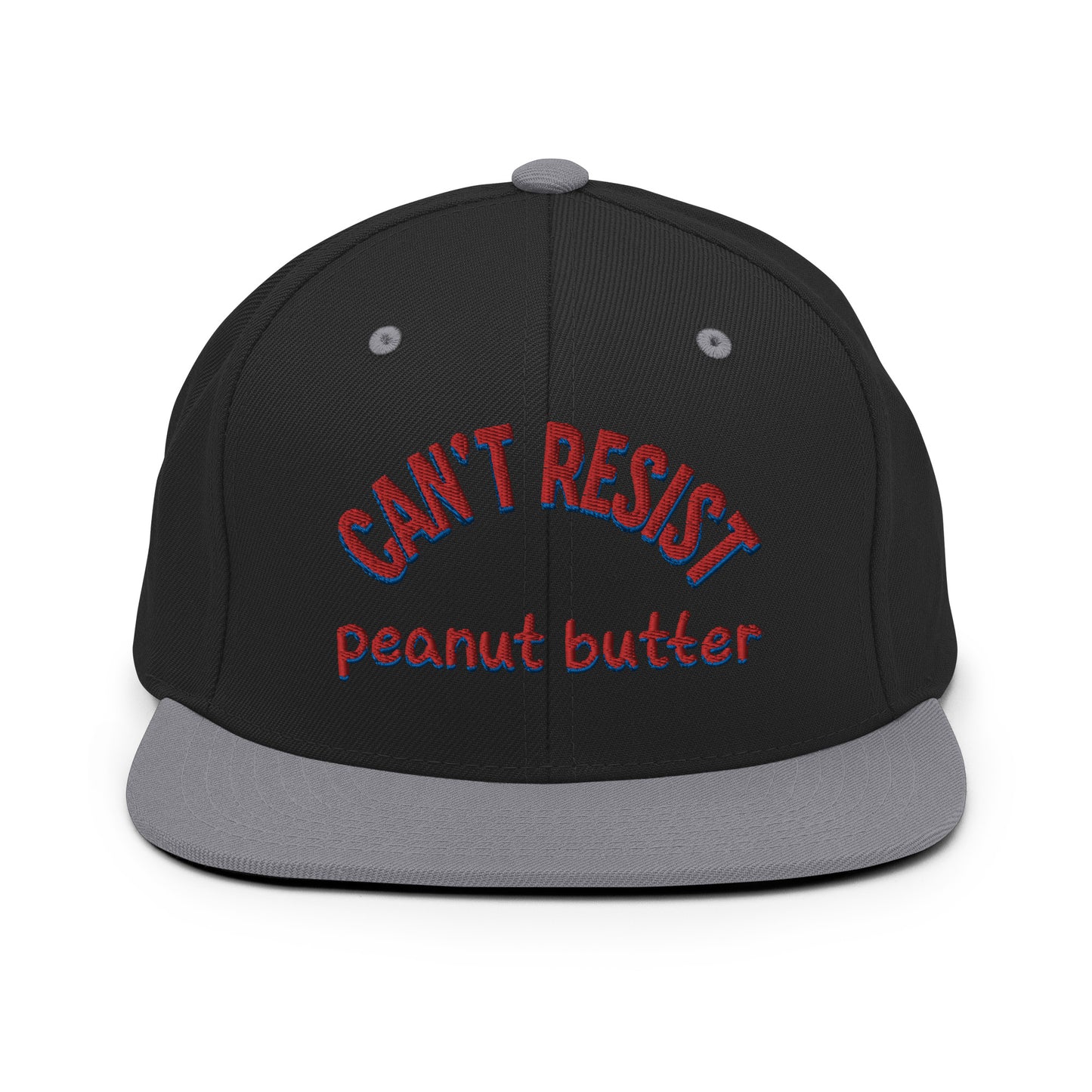 Can't resist peanut butter Snapback Hat  - Korea  - StyleMZ