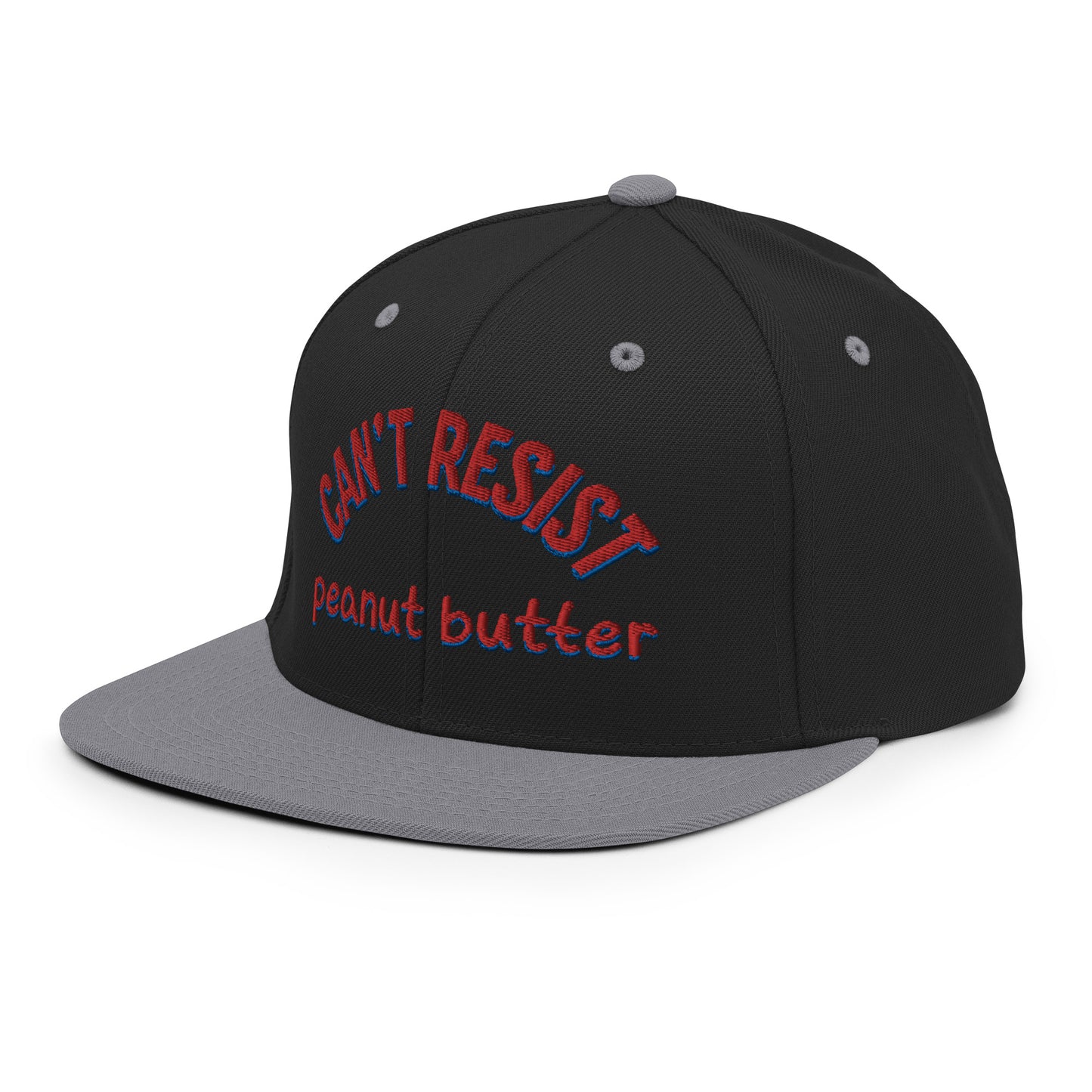 Can't resist peanut butter Snapback Hat  - Korea  - StyleMZ