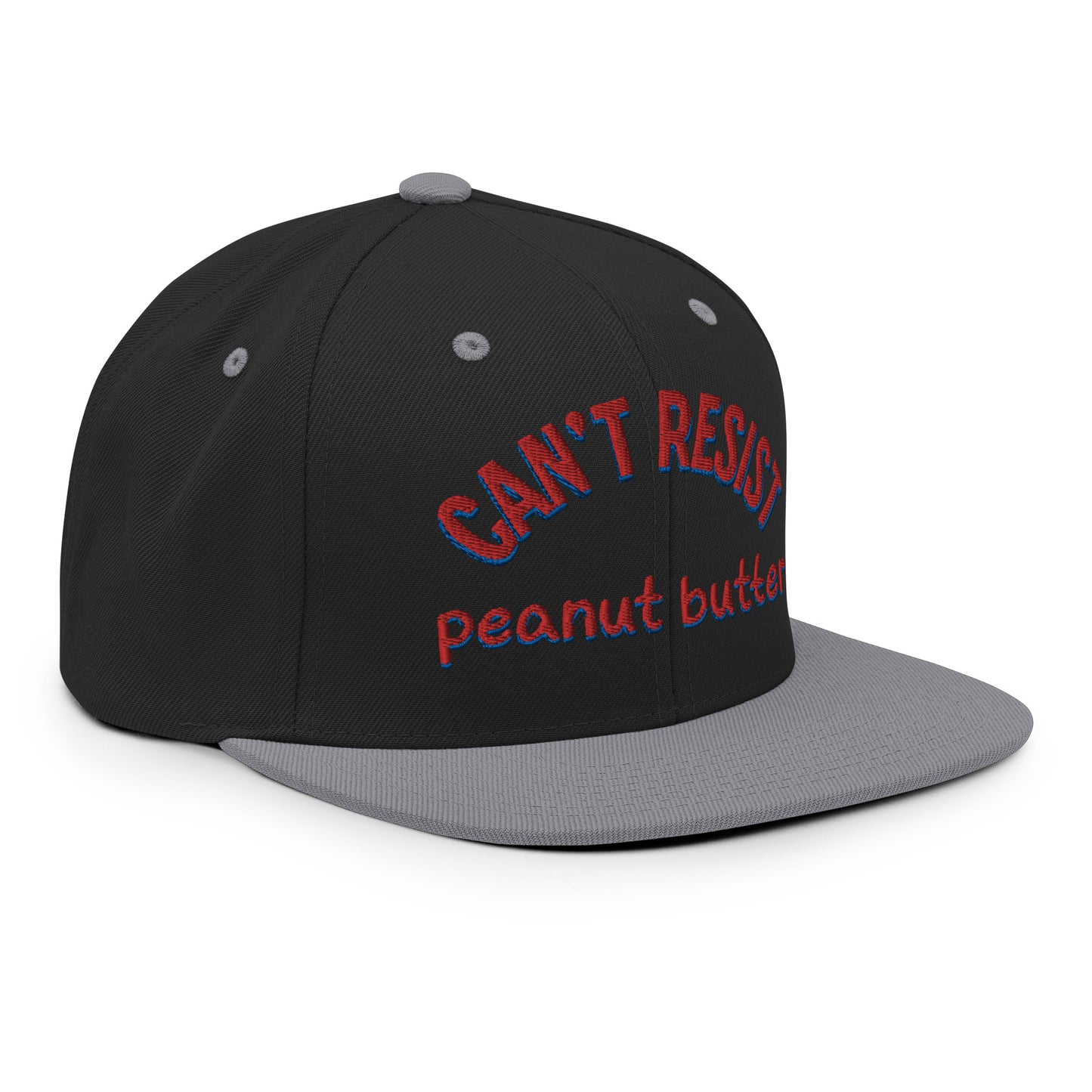 Can't resist peanut butter Snapback Hat  - Korea  - StyleMZ