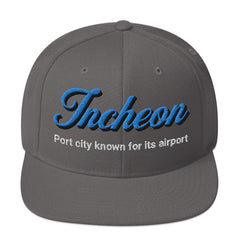 Incheon Snapback Hat  - Korea  - StyleMZ