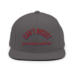 Can't resist peanut butter Snapback Hat  - Korea  - StyleMZ